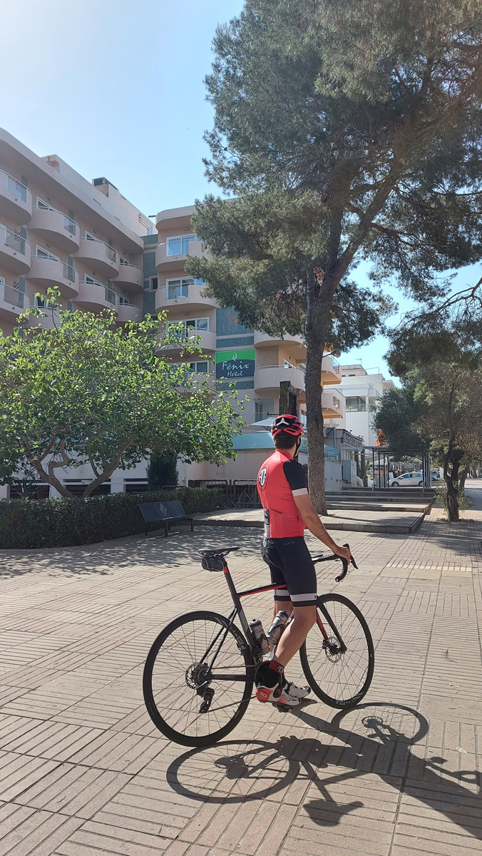 Cycling en Mallorca.